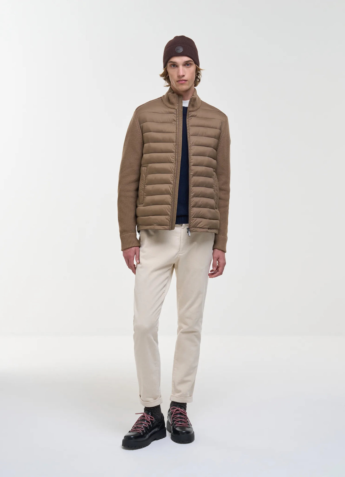 Veste Matelassee Hybride Homme 8ZX
