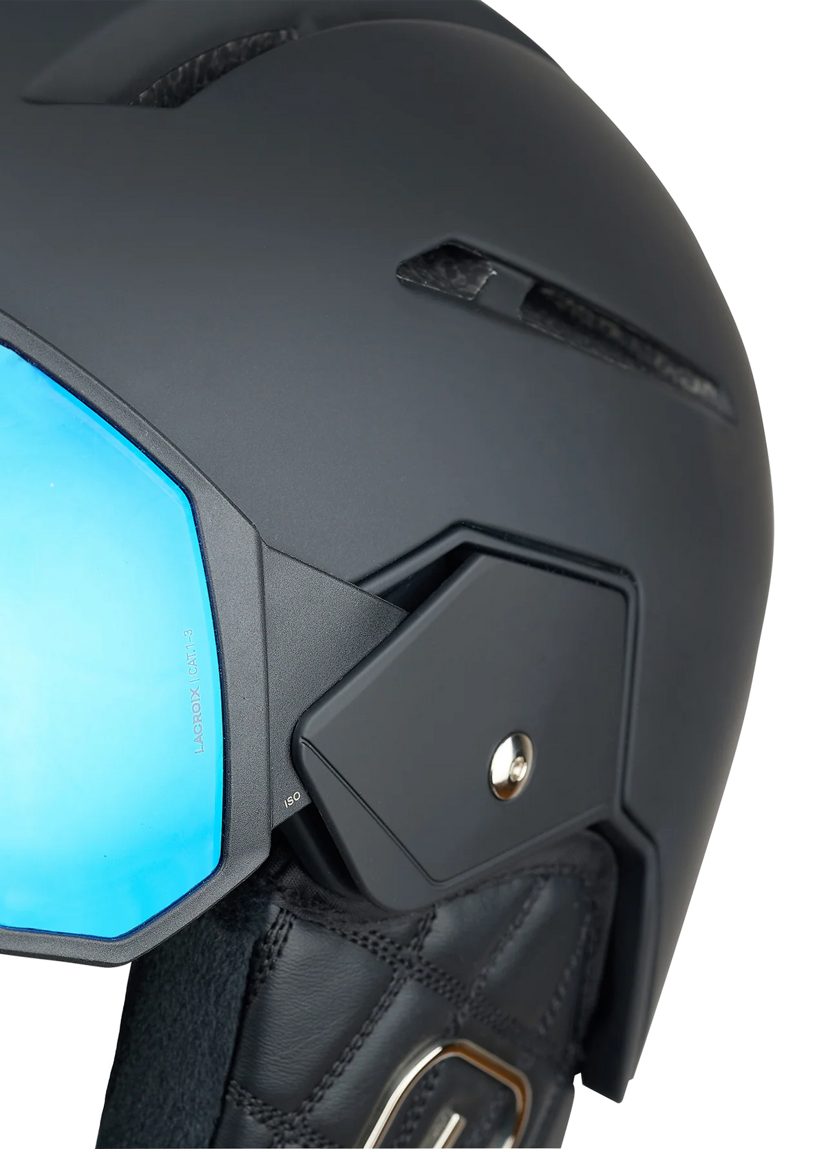 Casque de ski à visière BALDR avec sac de transport