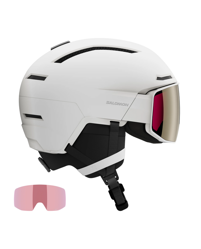 Casque de ski à visière DRIVER PRIME SIG PL MIPS white